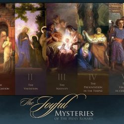 Joyful rosary mysteries