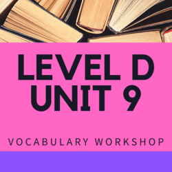 Vocabulary workshop level d unit 9 answers